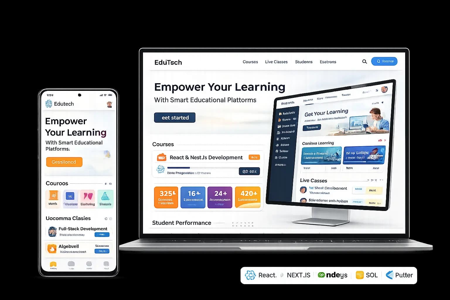Future-Ready EdTech Development Benefits Illustration - Next Hikes